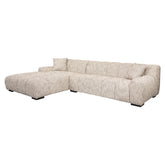Bank Hazel trendy nature 3-seater + lounge left - Richmond Interiors