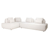 Bank Tudor met losse rugeleuning Macan Ivory - Richmond Interiors X Abitare Collection