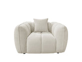 Lounge stoel Jezebel cream fancy - Richmond Interiors