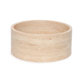 Travertine fruit bowl round Ø24cm - Mooisa