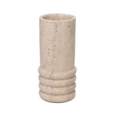 Travertine vaas Moli 12x25cm - Mooisa