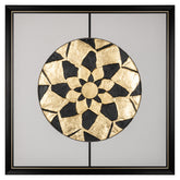 Wall art Sun black/gold - Richmond Interiors