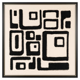 Wall art Shanita black/white - Richmond Interiors