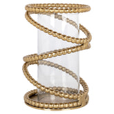 Hurricane light Jaden brushed gold small - Richmond Interiors