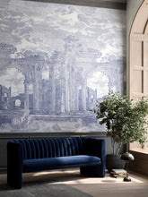 Rovine Denim Blue sculptura 42561 wall covering - Arte