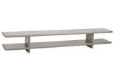 Cameron console glossy taupe - The Grand Collection