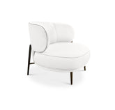 Ricardo fauteuil white beige - The Grand Collection