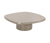 Morgan salontafel 90 glossy taupe - The Grand Collection