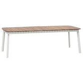 Shine Teak extendable garden table 292x100cm - Emu