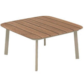 Shine Teak salontafel 79x79cm - Emu