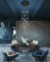 Ballroom pendant C20 lamps - Ilfari