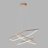 Halo Hexagon plafondlamp rosé goud - The Grand Collection