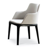 Febe eetkamerstoel steen grijs - The Grand Collection