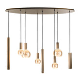 Riva pendant lamp oval 140cm - 8 lamps - ZTaHL