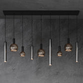 Riva pendant lamp straight 170cm - 9 lamps - ZTaHL