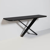 Xavier wall table smoked veneer - The Grand Collection