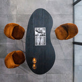 Bardi Low Dining Tafel black - Passe Partout