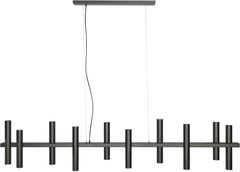 Stelvio hanging lamp 10 tubes - Ztahl