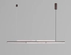 Loro chandelier alabaster 120cm - The Grand Collection
