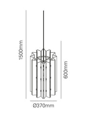 Duke Single hanglamp 1-lichts - Maretti