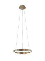 Zero ring hanglamp 60cm brons - Maretti