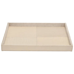 Noa M Beige Croco dienblad - Chamada