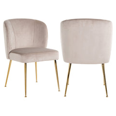 Esszimmerstuhl Cannon khaki velvet - Richmond Interiors