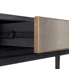 Console Bloomville brass shagreen  - Richmond Interiors