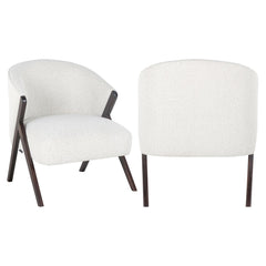 Lounge Stuhl Mia white bouclé - Richmond Interiors