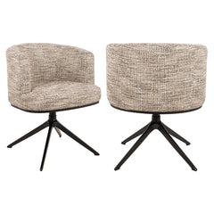 Eetkamerstoel Cheyenne trendy nature swivel - Richmond Interiors