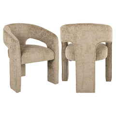 Dining chair Belle desert fusion fire retardant - Richmond Interiors