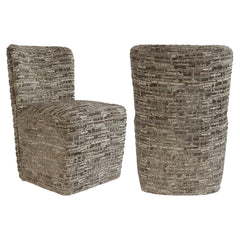 Esszimmerstuhl Lorain greige on wheels - Richmond Interiors