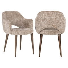 Dining chair Delphina lovely nature fire retardant - Richmond Interiors