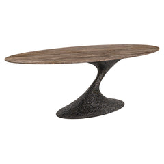 Eettafel Russo ash brown oval 235 - Richmond Interiors