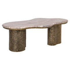 Coffee table Abandos brass antique - Richmond Interiors