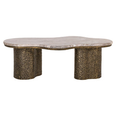 Coffee table Abandos brass antique - Richmond Interiors