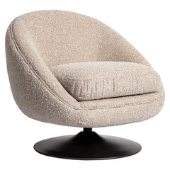 Lounge stoel Nodo natural chunky swivel - Richmond Interiors