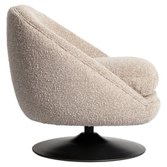 Lounge stoel Nodo natural chunky swivel - Richmond Interiors