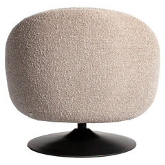 Lounge stoel Nodo natural chunky swivel - Richmond Interiors