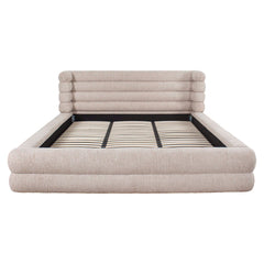 Bed Obidis natural linear 180x210 (mattress size (excl.)) with storage - Richmond Interiors
