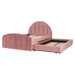 Bed Pixie rosewood jewel 120x200 with pull-out bed - Richmond Interiors
