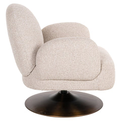 Lounge stoel Kagney biscotti swivel - Richmond Interiors
