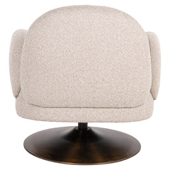 Lounge stoel Kagney biscotti swivel - Richmond Interiors