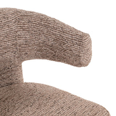 Eetkamerstoel Nerio mocca linear - Richmond Interiors