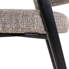 Eetkamerstoel Zeno earth tweed - Richmond Interiors