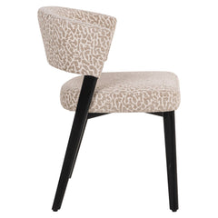 Eetkamerstoel Zeno beige leopard - Richmond Interiors
