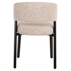 Eetkamerstoel Zeno beige leopard - Richmond Interiors