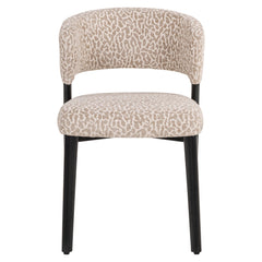 Eetkamerstoel Zeno beige leopard - Richmond Interiors