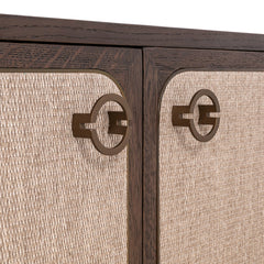 TV-Schrank Willox beige 4-doors - Richmond Interiors