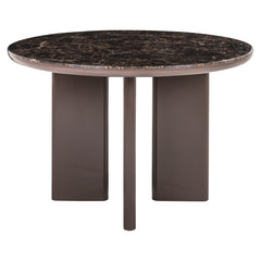 Eettafel Almundi chocolat brown 120Ø - Richmond Interiors